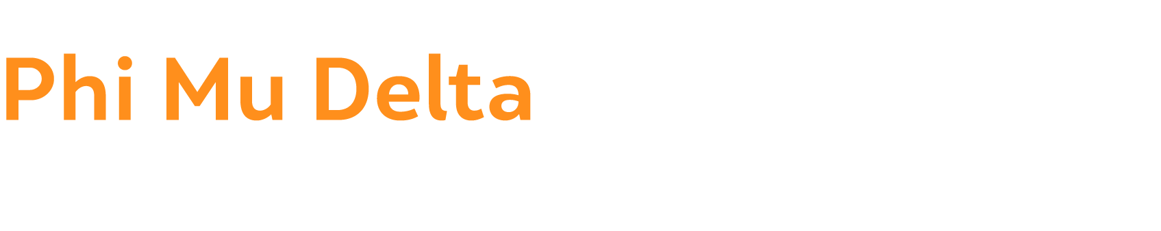 Phi Mu Delta Mu Xi Chapter